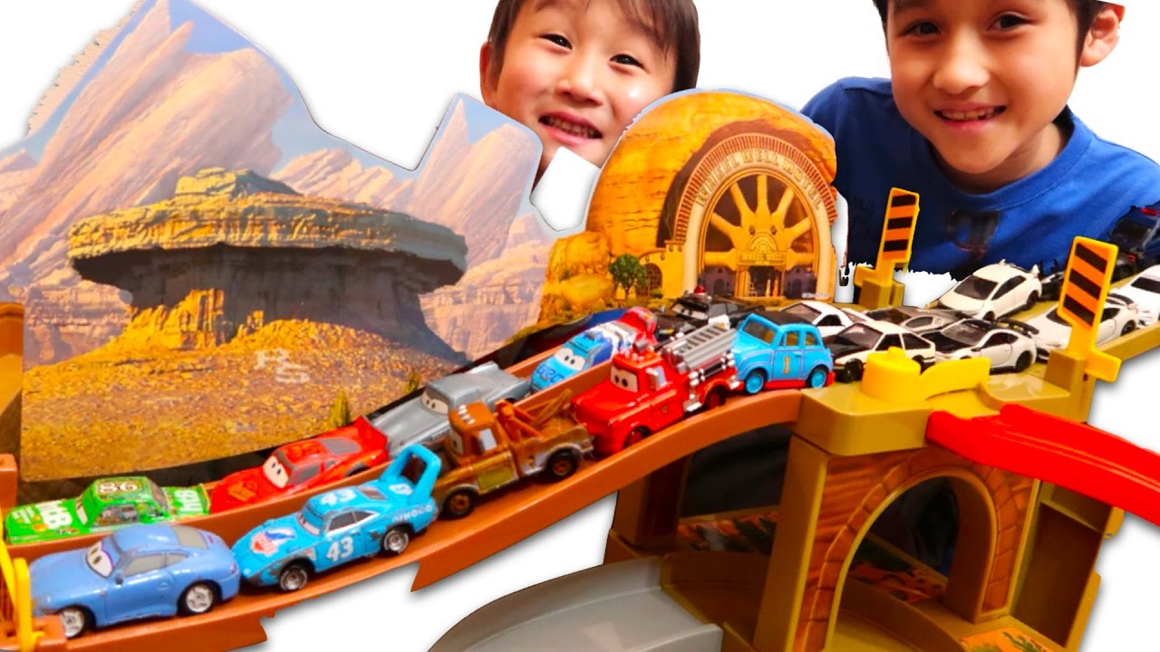 カーズアクションコース ラジエータースプリングスで遊んでみた【かと