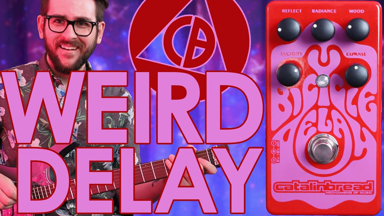 Catalinbread Bicycle Delay | Guitar and Synth Demo - YouTube