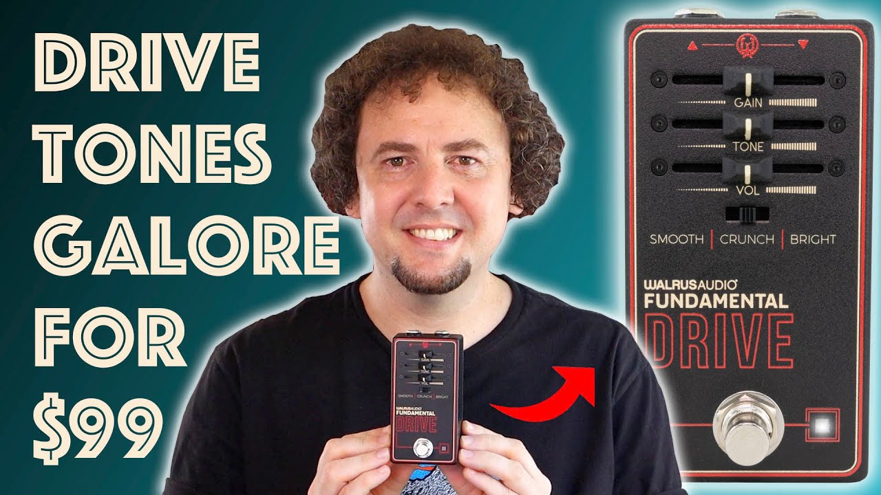 Walrus Audio Fundamental Series Drive | The most versatile $99