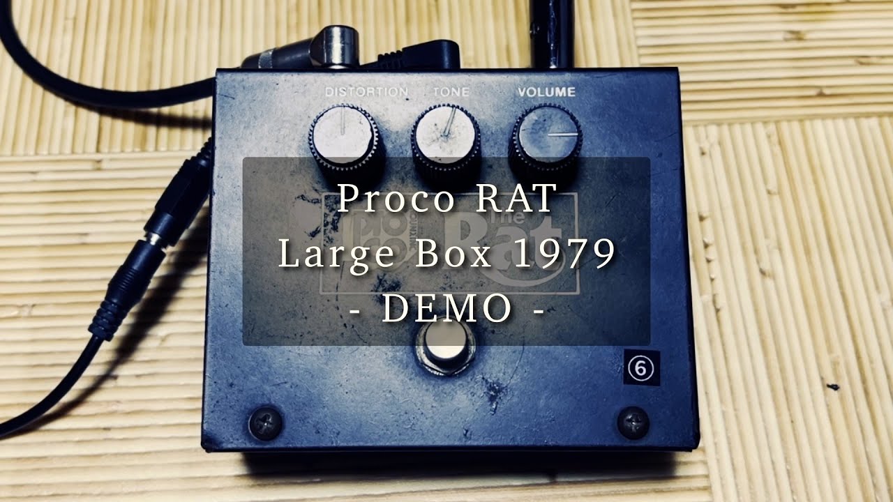 RAT エフェクター RT-141241 USA産 RAT エフェクター RT-141241 USA産