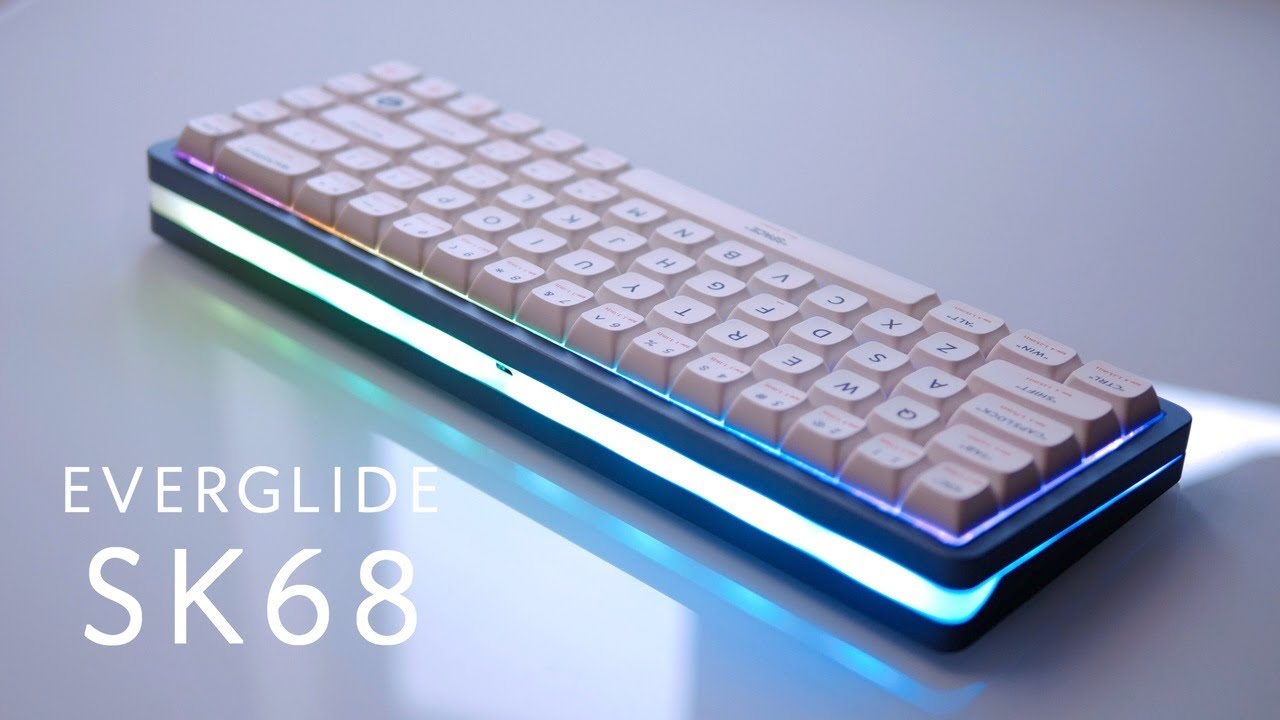 Everglide SK68 Alkaid Aluminum Keyboard Kit: Unboxing, Sound Test