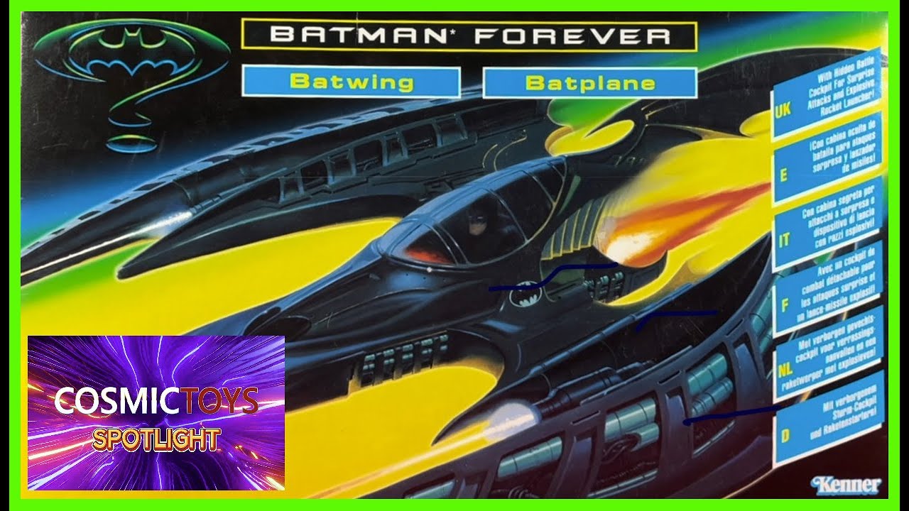 Batman Forever: Batwing Vehicle By Kenner - Cosmic Toys Spotlight