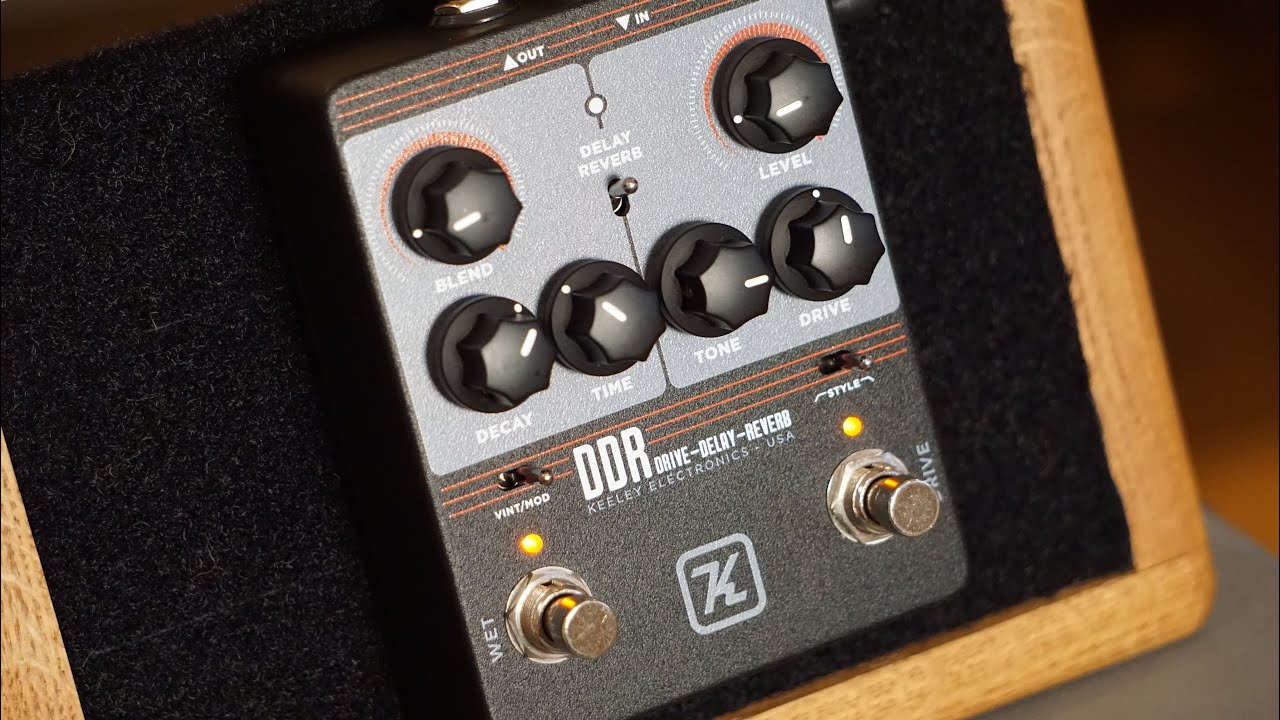 Keeley DDR - Drive, Delay, Reverb - YouTube