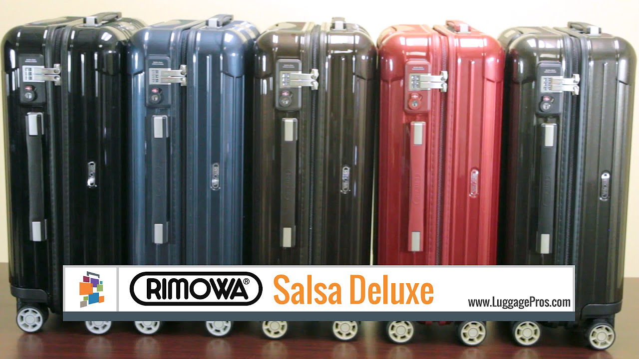 Rimowa - Salsa Deluxe Collection | Luggage Pros - YouTube