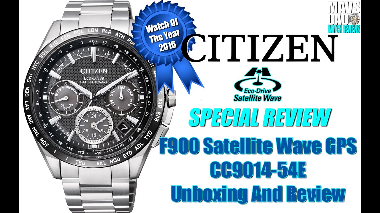 Watch Of The Year 2016! | Citizen Eco-Drive 100m Satellite Wave