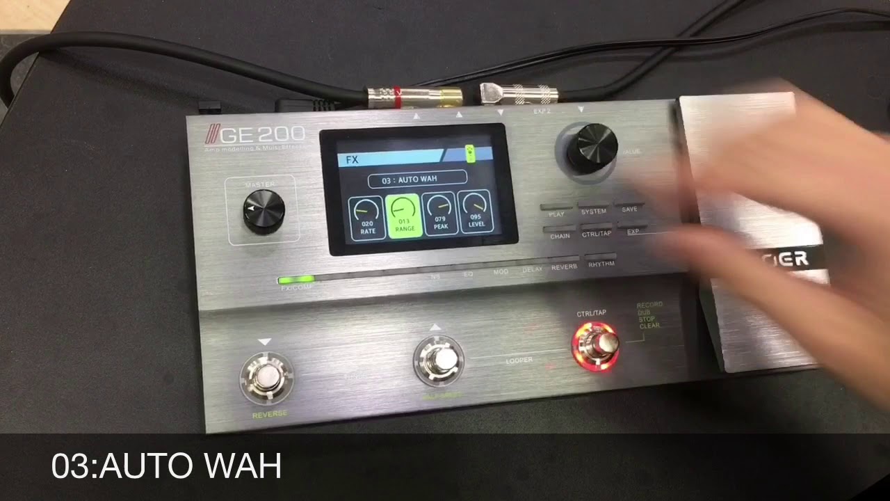 マルチエフェクター】MOOER GE200入荷しました！｜島村楽器 イオン