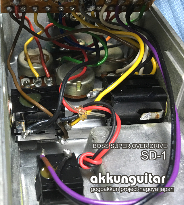 SD-1 BOSS PSA対応改造 日本製 4558DD艶 SD-1 BOSS PSA対応改造 日本製