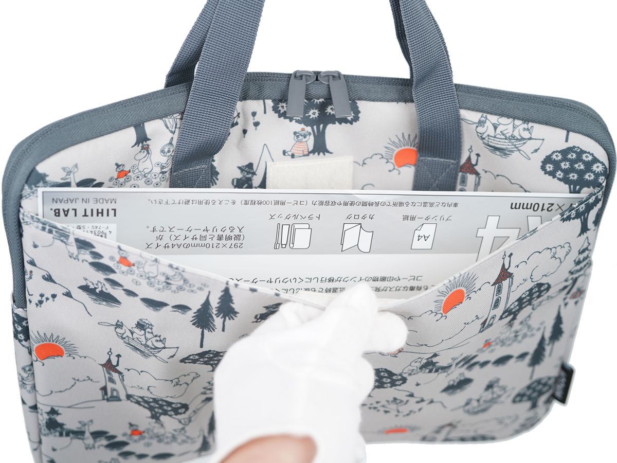 リンネル 2024年 4月号増刊 《付録》 MOOMIN PCやタブレットも入る