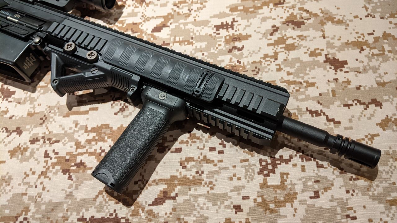 次世代電動ガン HK417 ショートハンドガード アーリーバリアント 実戦