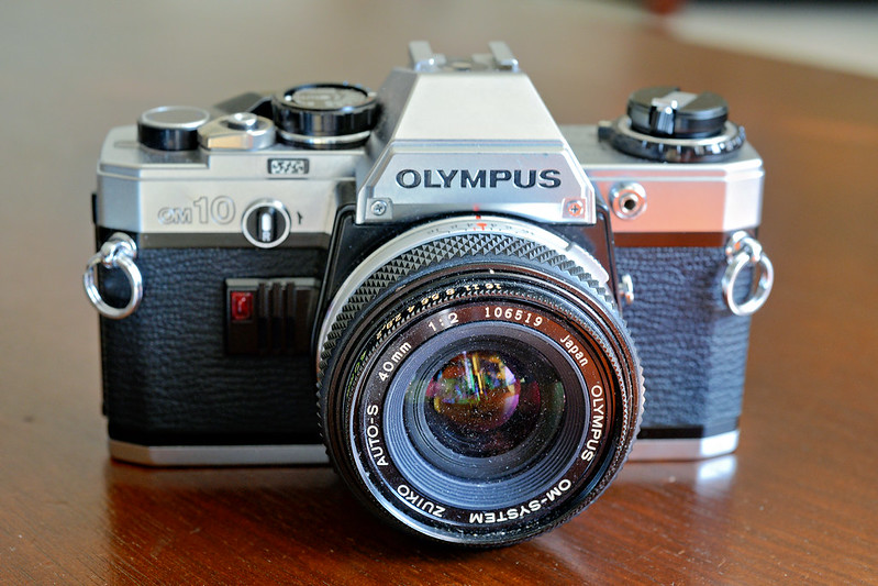 Olympus OM-10 - Down the Road