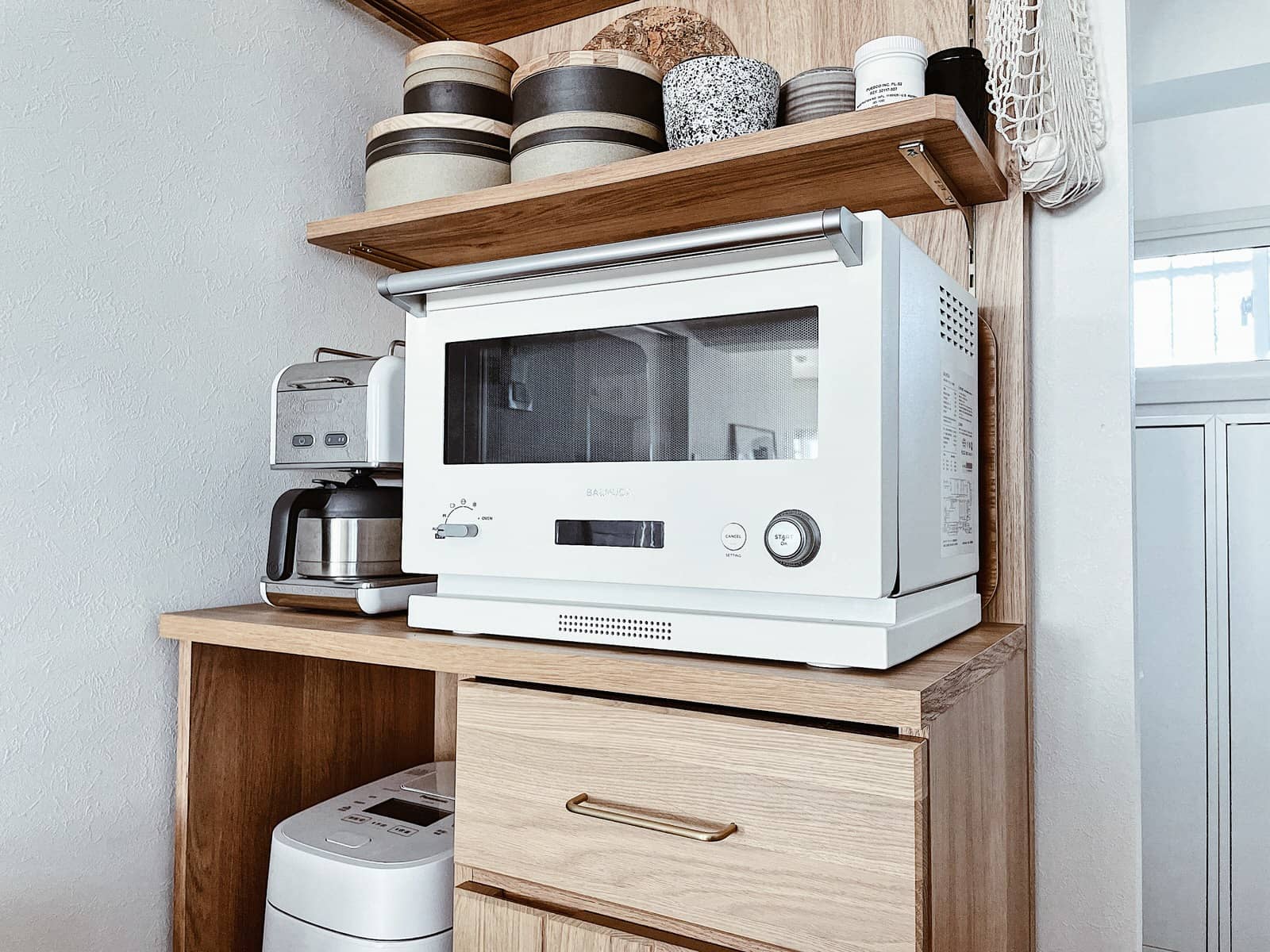 バルミューダ BALMUDA The Range ホワイト 白 18L BALMUDA The Range