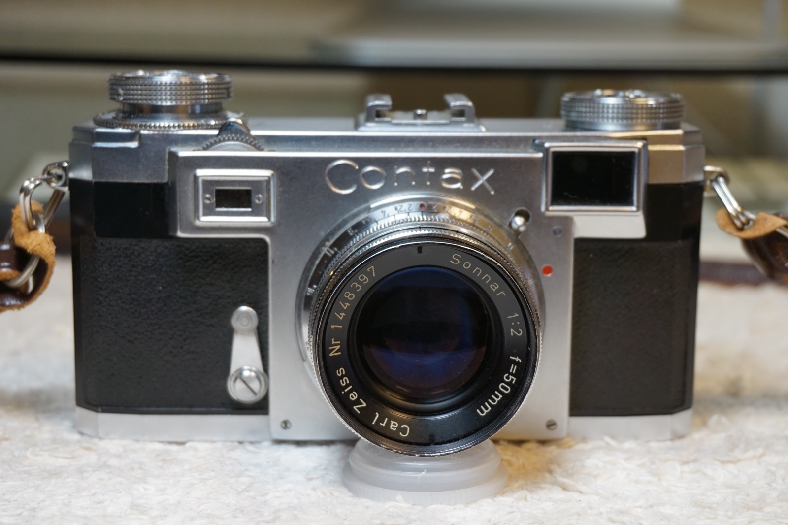 レンジファインダーカメラ「Contax IIa」で撮影に挑戦しました！外観と