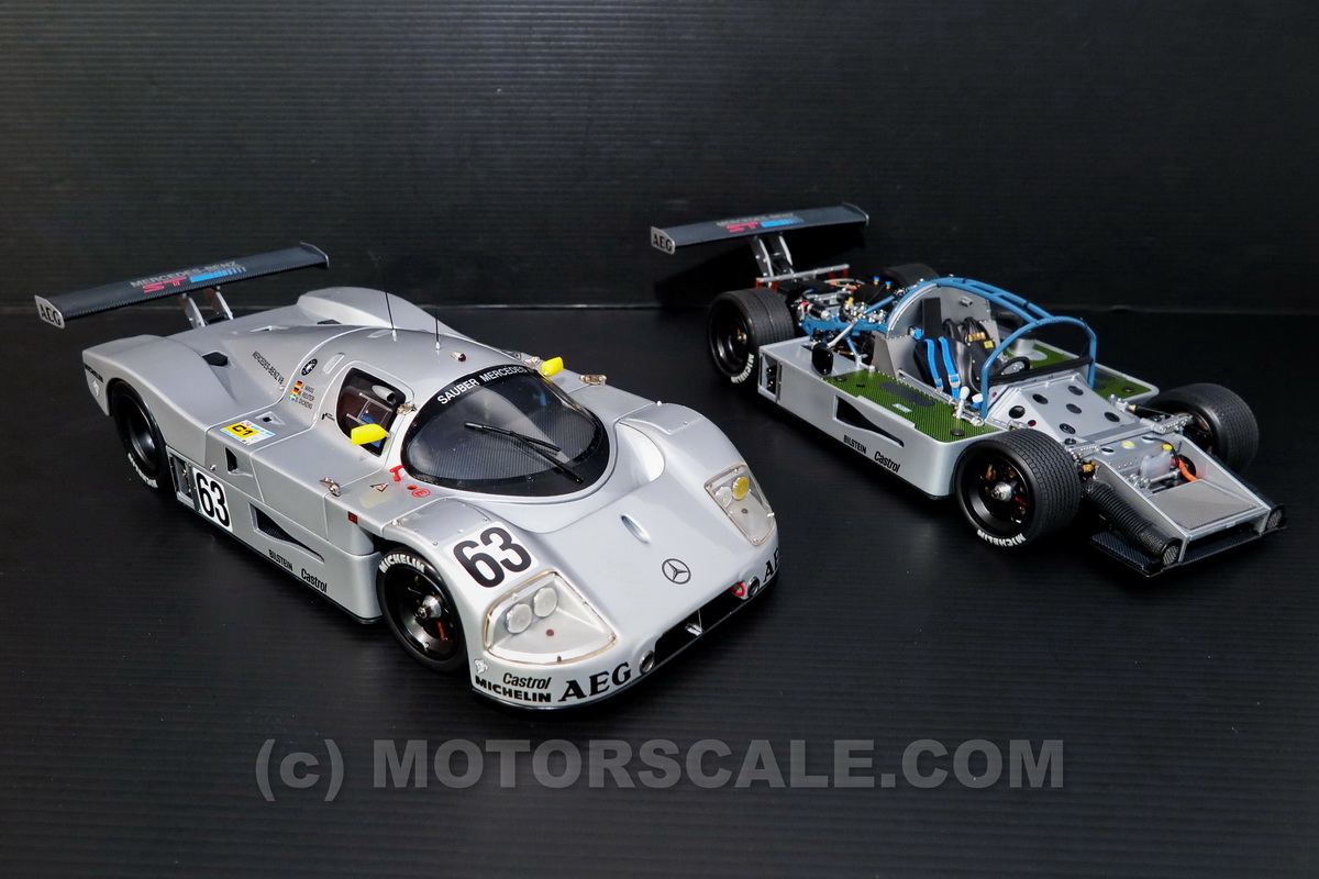 Sauber C9 Mercedes-Benz #63 Le Mans 1989 winner (Exoto “Rolling