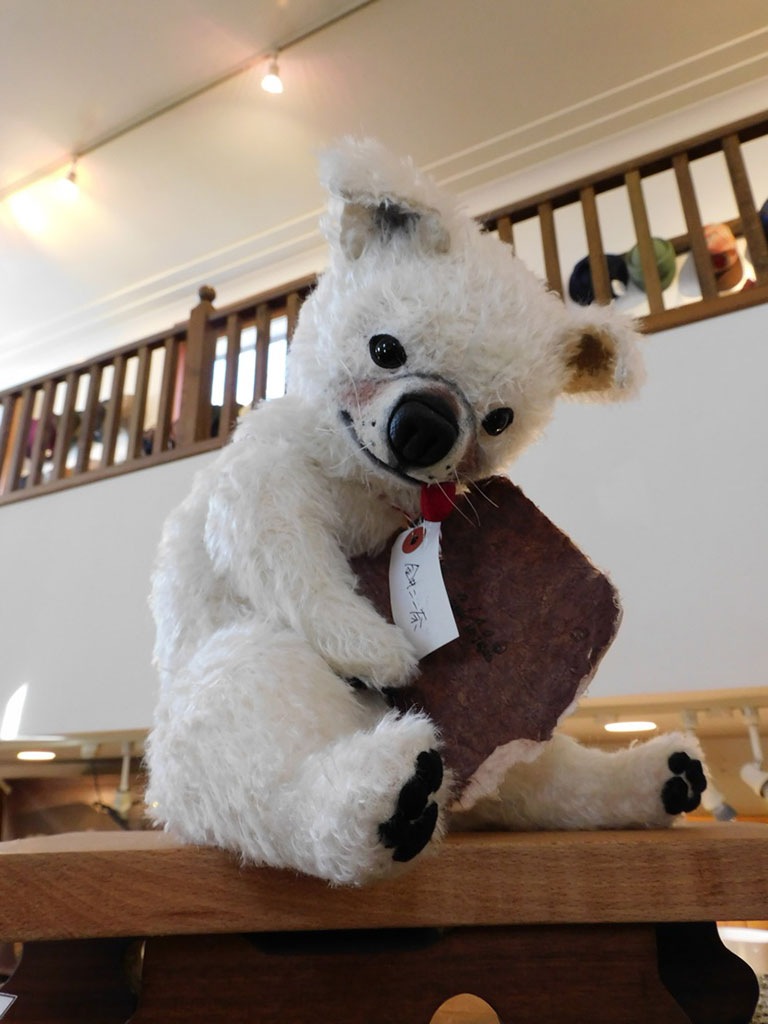 国内作家様 シロクマ テディベア ぬいぐるみ 金井二一奈様 アート
