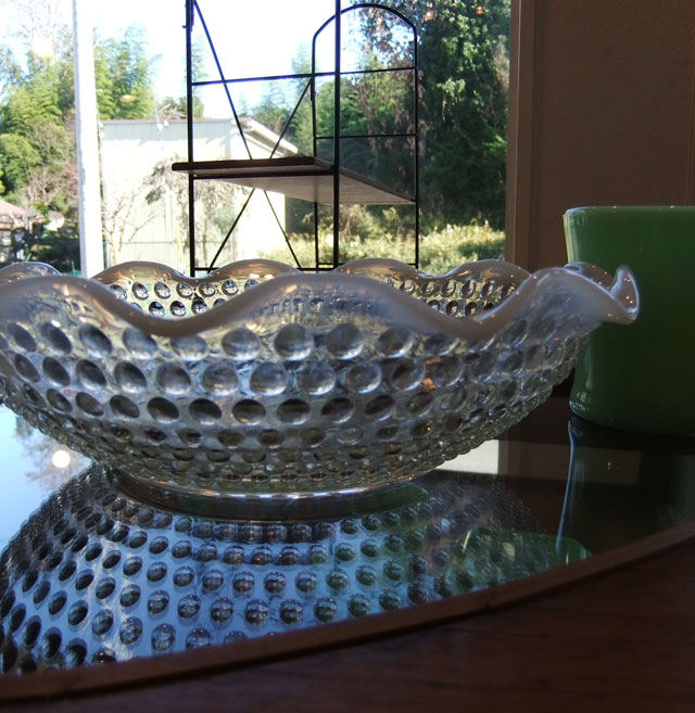 アンカーホッキング社 ムーンストーン ヴィンテージ 小物入れ 2025年