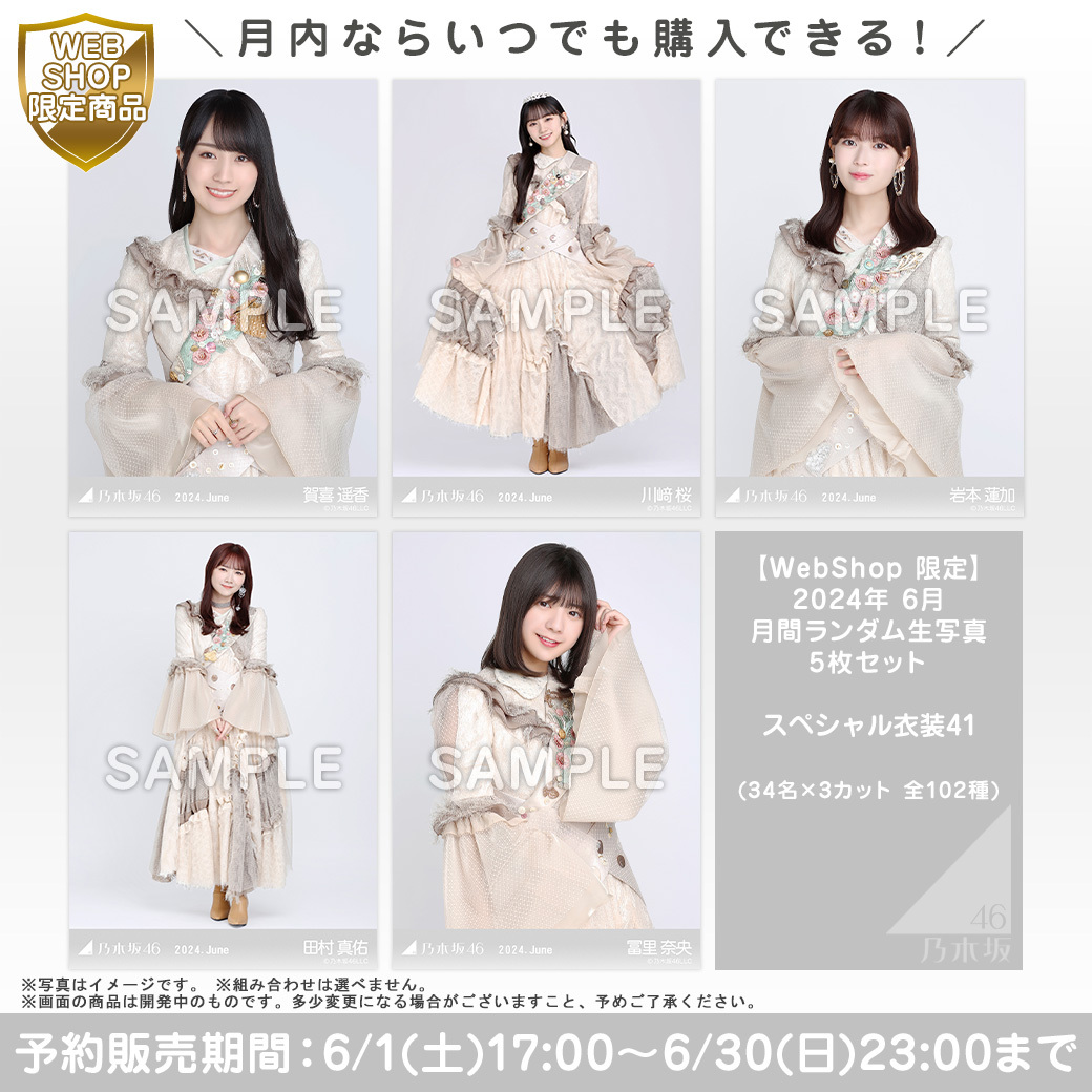 乃木坂46生写真スペシャル衣装23バラ