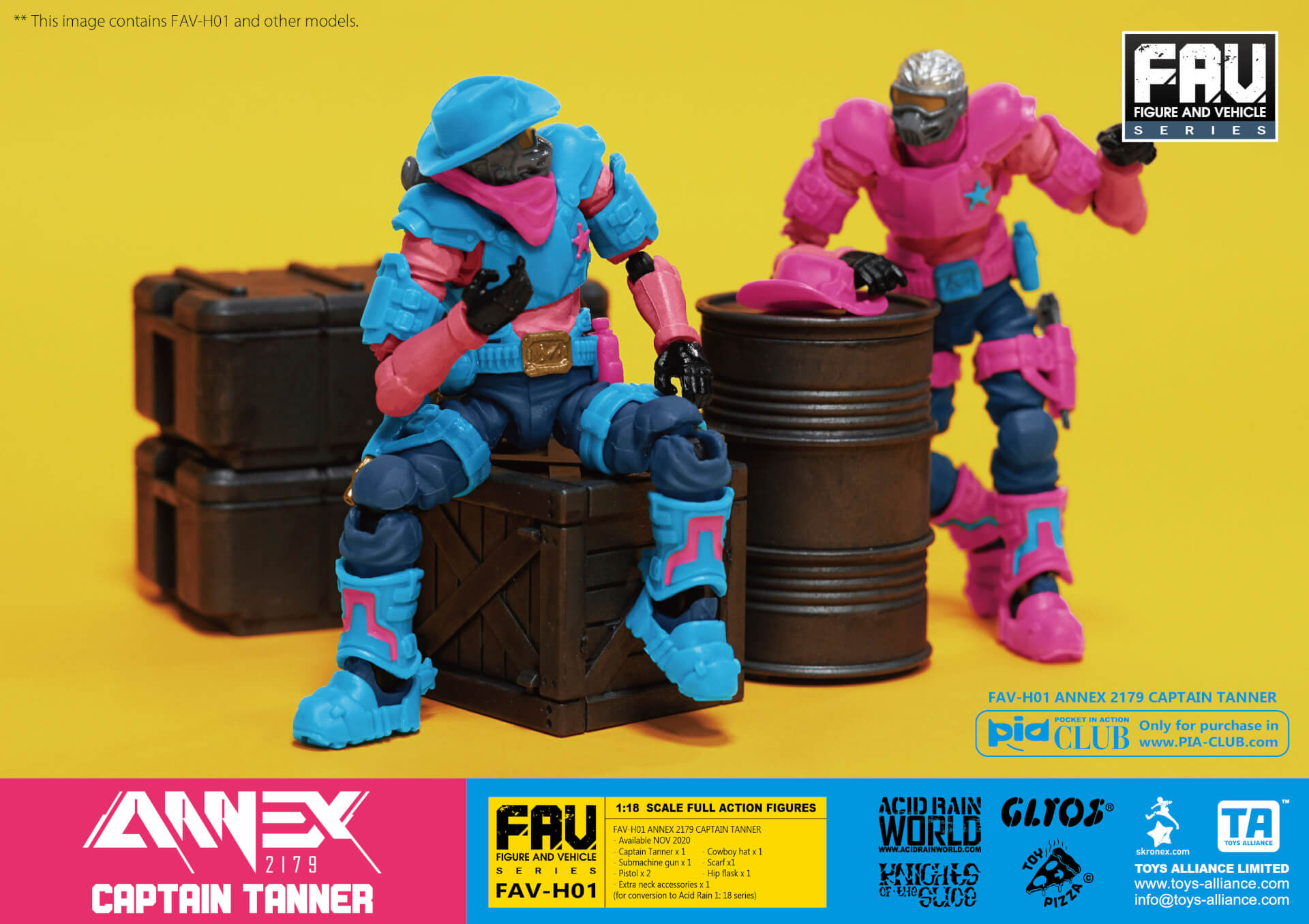 SOLD OUT-Acid Rain FAV-H01 ANNEX 2179 Captain Tanner - Pocket In