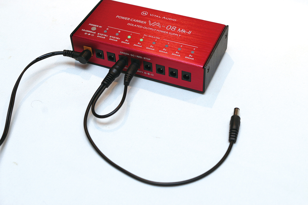Vital Audio VA-08 MkII エフェクトペダル用 パワーサプライ POWER