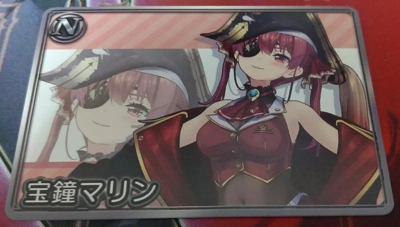 vtuberチップス 宝鐘マリン SRカード V Tuberチップス2 ヴィレバン特典