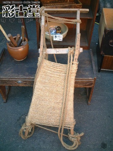 ○古民具・古い背負子（しょいこ）○ | アンティーク着物・レトロ雑貨