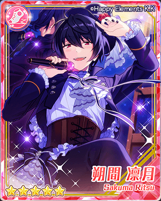 あんスタ 朔間凛月 キャラバッジコレクション 缶バッジ ダークナイト