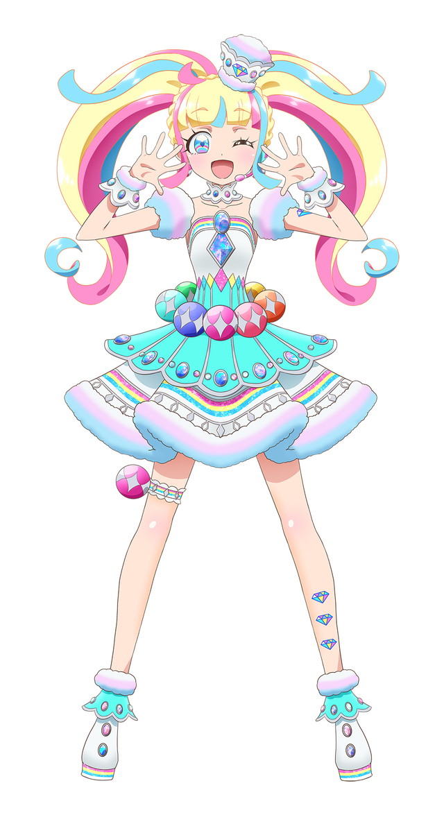 キラッとプリ☆チャン だいあ&ブラックだいあ キャラフォロチケ➀ キラッ