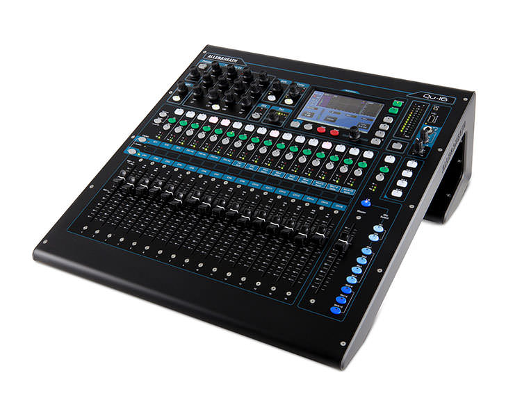 コルグ、Allen＆Heathのコンパクト・デジタル・ミキサー、「QU-16」を
