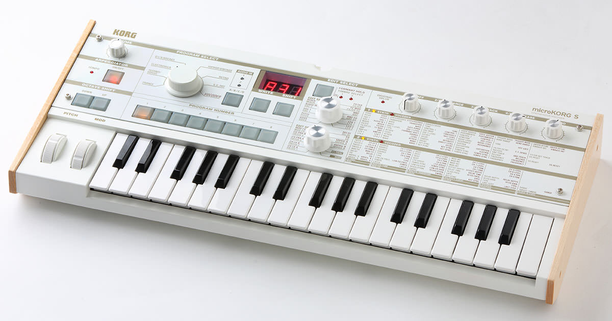 KORG microKORG S スピーカー付シンセサイザー 希少 KORG microKORG S