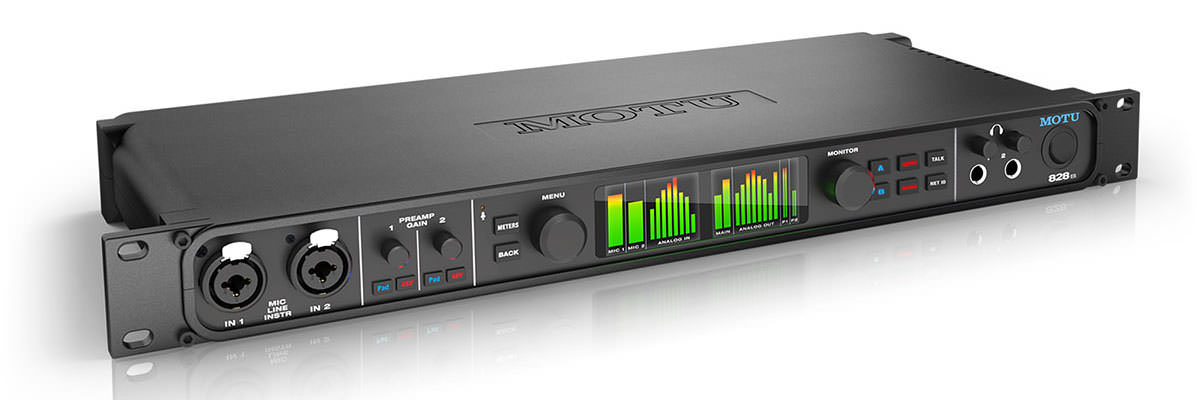 MOTU 828x Thunderbolt/USBオーディオインターフェイス MOTU 828x