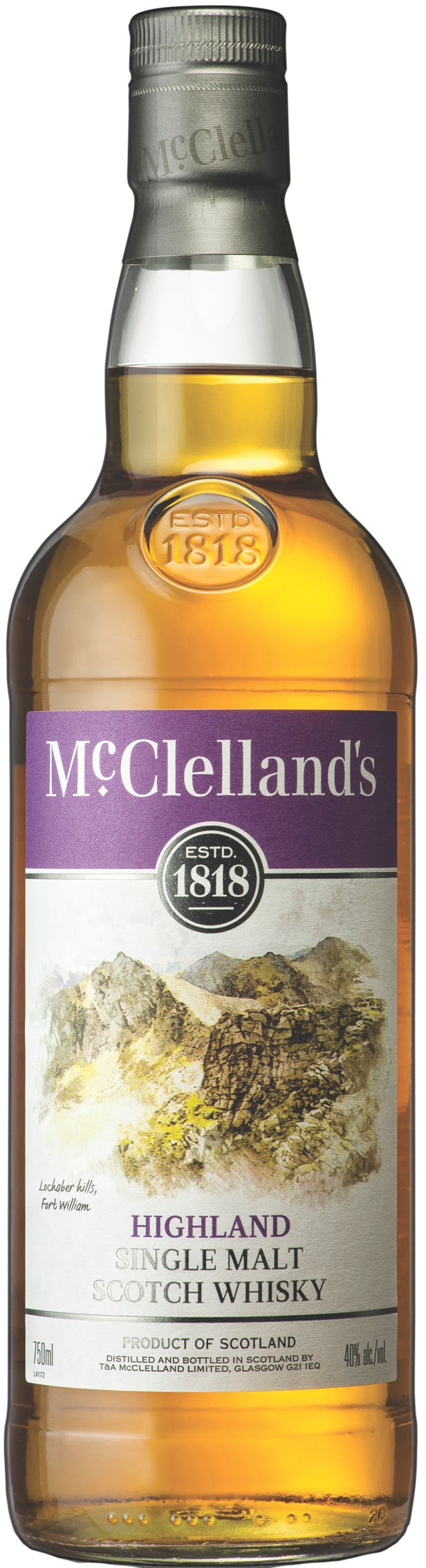 McClelland's Highland Single Malt Scotch Whisky 1.75L - Yankee Spirits
