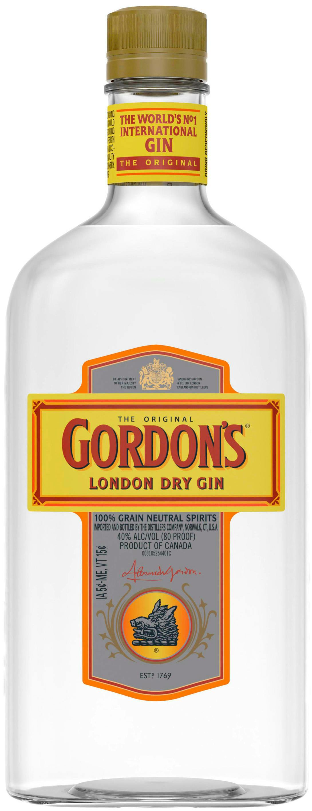 Gordon's London Distilled Dry Gin 750ml - Stirling Fine Wines