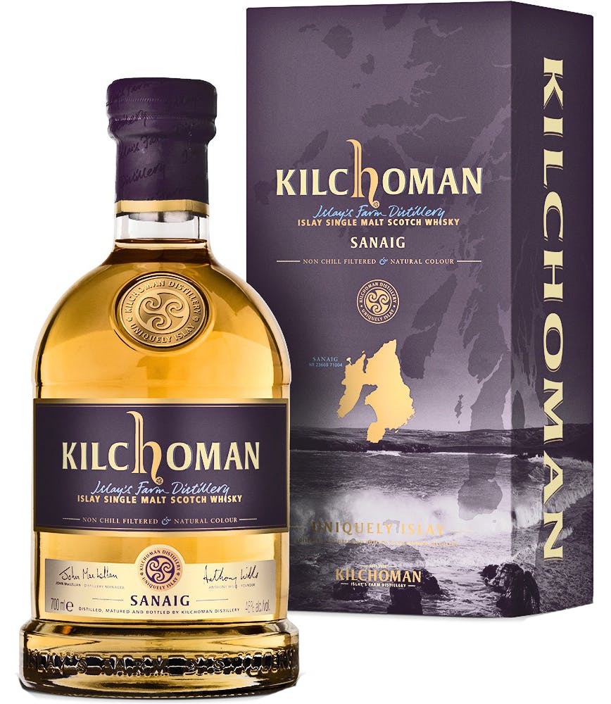 Kilchoman Sanaig Islay Single Malt Scotch Whisky 750ml - Yankee