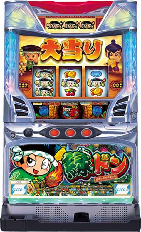 Sドンちゃん2 (緑ドンパネル)【家庭で楽しむスロット実機 ドンちゃん2