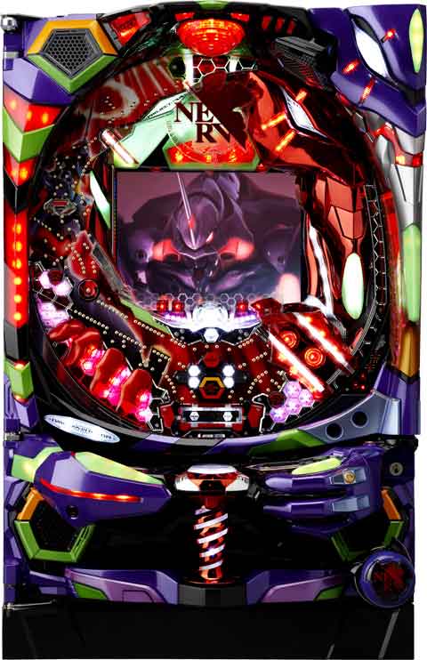 遠方配送可] パチンコ実機循環式CR エヴァ始まりの福音