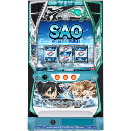 実機 SAO Lスロット ソードアート・オンライン バイブオン/オフ