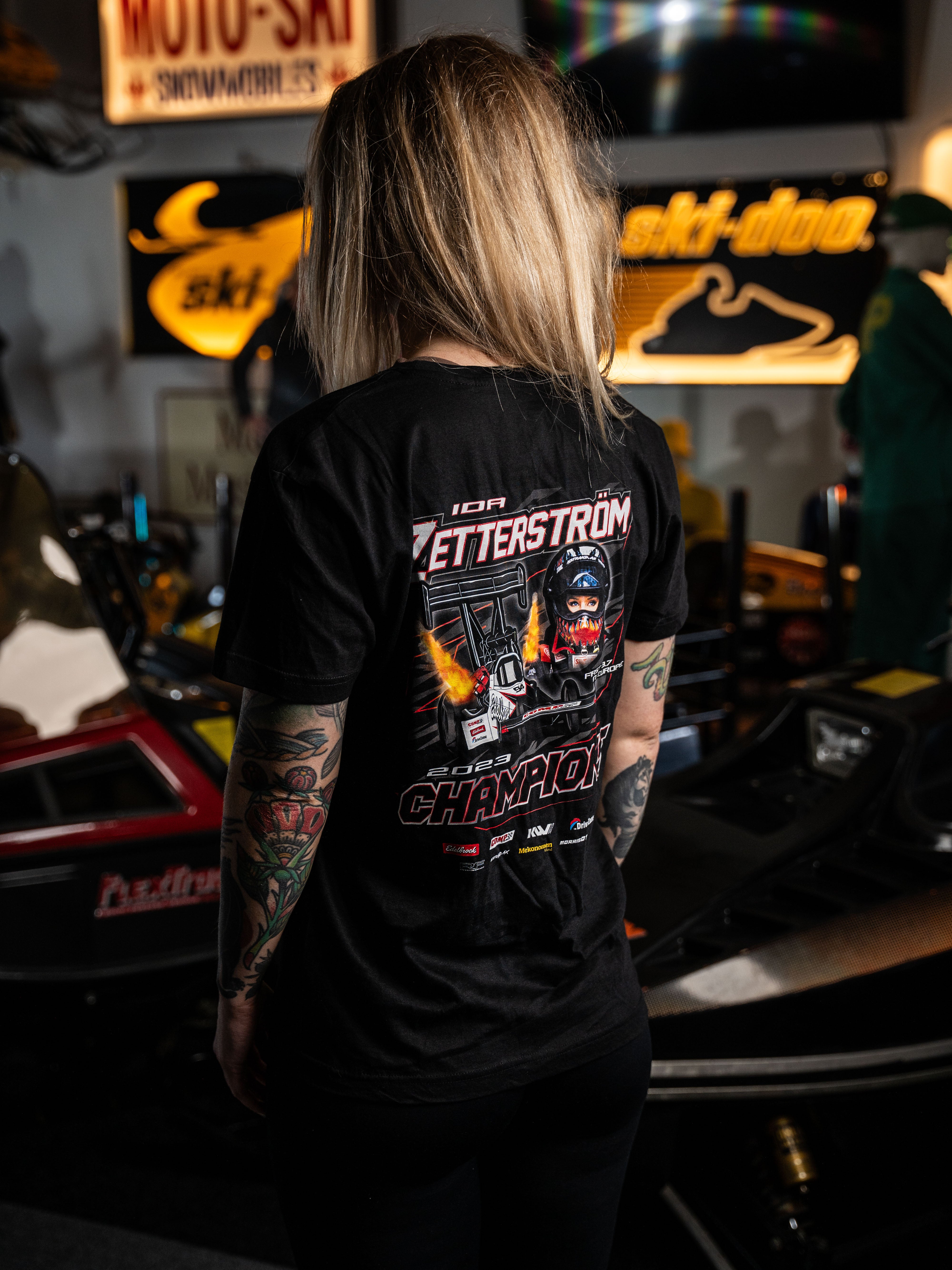 Ida Zetterström 2023 CHAMPIONS Edition T-shirt – Ida Zetterström