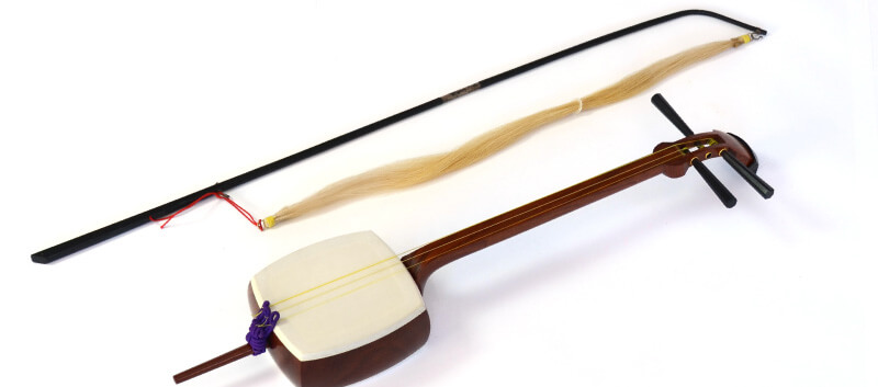 胡弓 本体 駒付き 和楽器 日本伝統楽器 木製弦楽器 弓奏三味線 胡弓