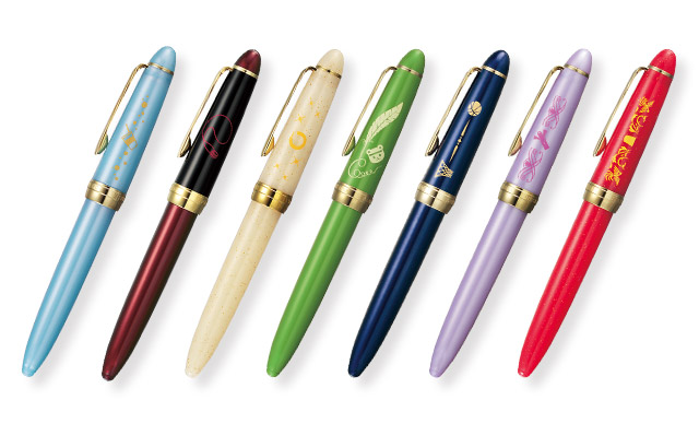 黒子のバスケ オフィシャル万年筆 特製インク付きセット 【全七種類