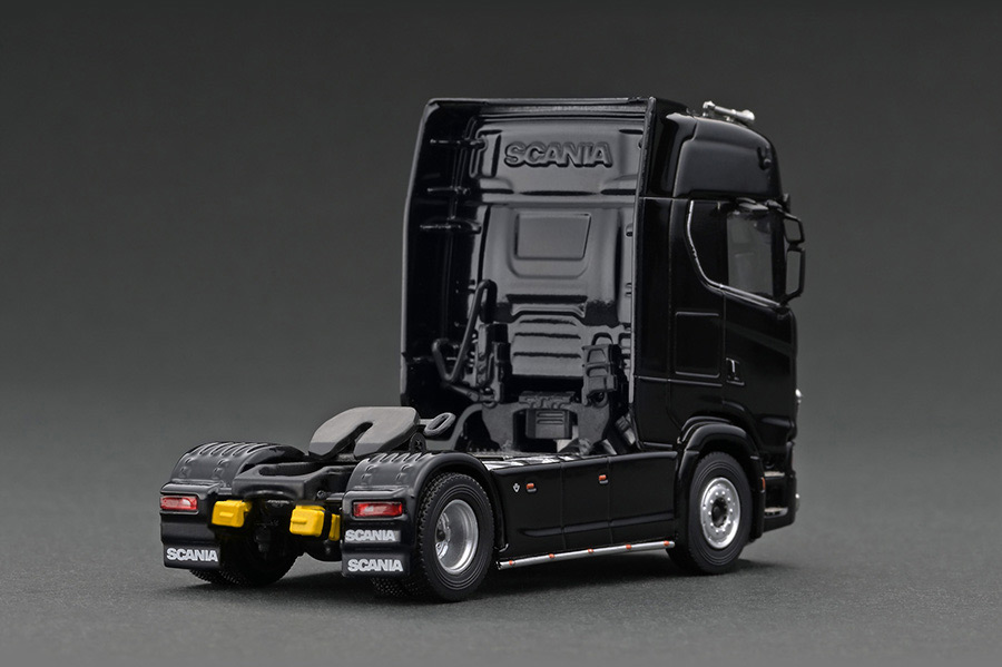 TK-KF037-3 1/64 Scania transport vehicle Black ※トレーラーヘッド +