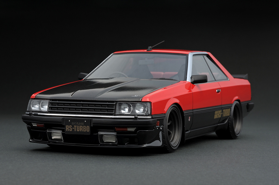 IG0983 1/18 Nissan Skyline 2000 RS-Turbo (R30) Red | LINE UP