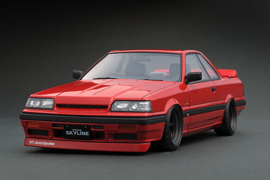 IG0999 1/18 Nissan Skyline GTS-R (R31) Red | LINE UP | [公式