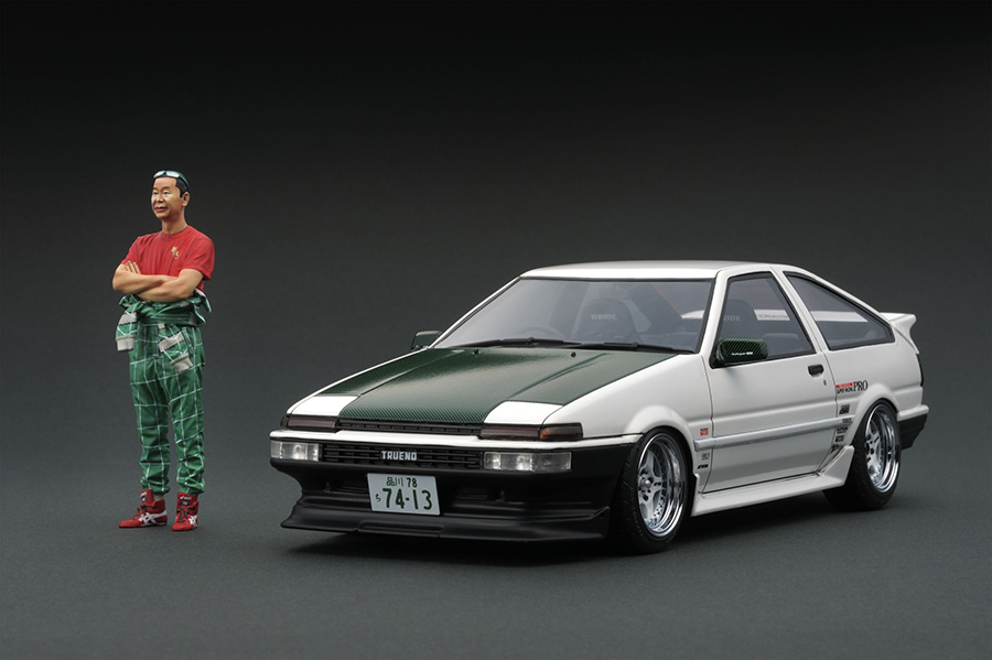 イグニッションモデル 1/18 土屋圭市 AE86