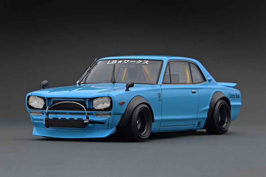 IG2627 1/18 LB-WORKS Hakosuka 2Door Light Blue | LINE UP | [公式