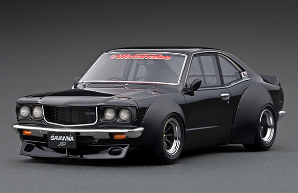 1⁄43 マツダ サバンナ改 クーペ RX-3 SSRメッシュ アルミ製 深リム 1