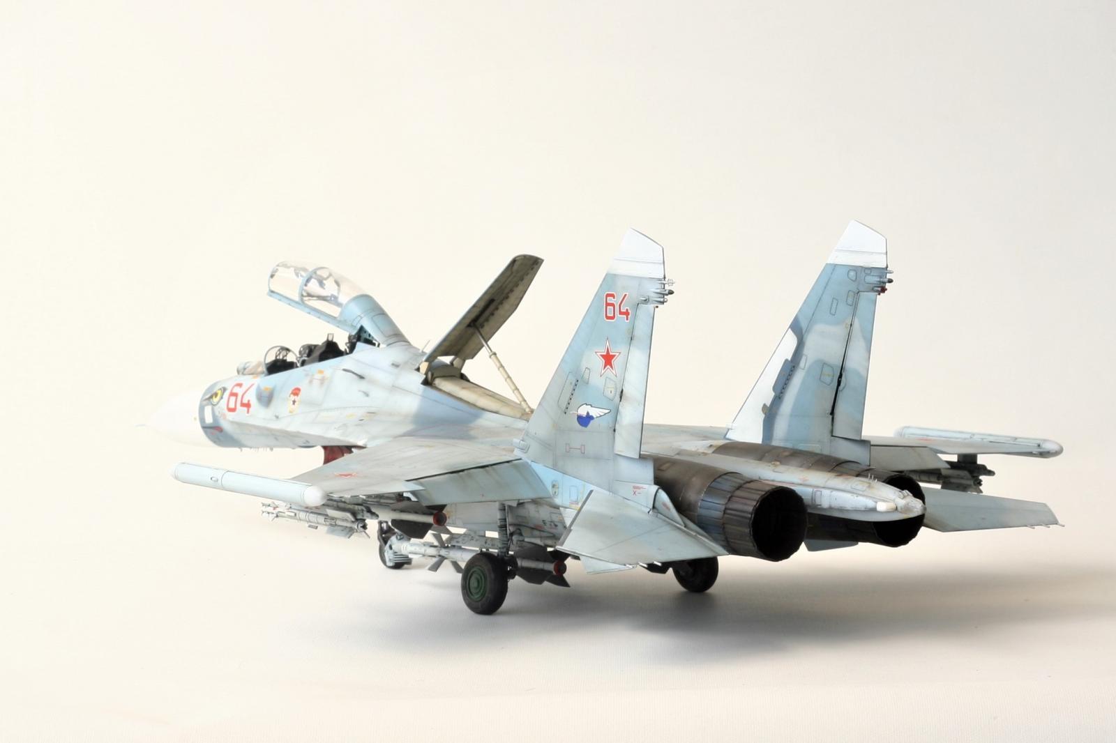 SU-27UB Flanker; GWH 1:48 - 1/48 Great Wall Hobby Su-27 - iModeler