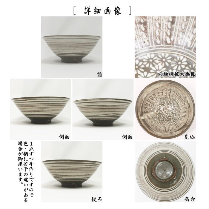 茶器/茶道具 抹茶茶碗】 平茶碗 三島 佐藤輝尚作 – 今屋静香園