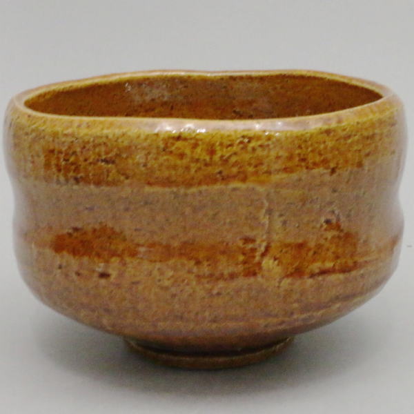 茶器/茶道具 抹茶茶碗】 飴楽茶碗 伊東桂楽作（桂窯） 木箱 – 今屋静香園