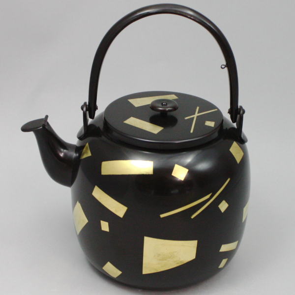 腰黒やかん　金属製茶器 腰黒やかん 金属製茶器