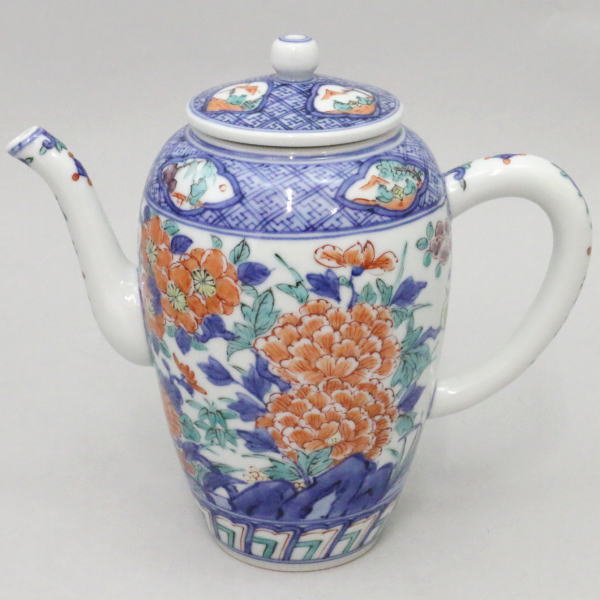 煎茶道具 水注（水次）】 京焼き 色絵 花鳥 高野昭阿弥作 – 今屋静香園