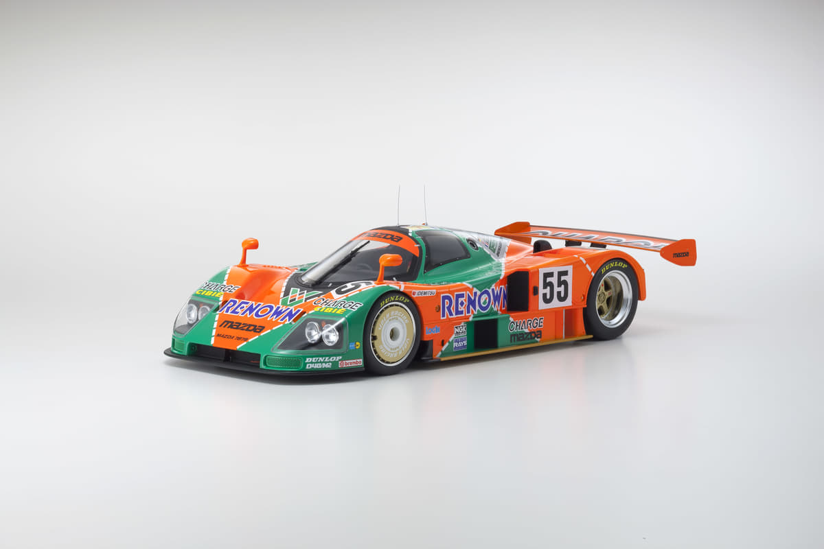 往年のレーシングカー「マツダ・787B」ミニカーや人気スーパーカー